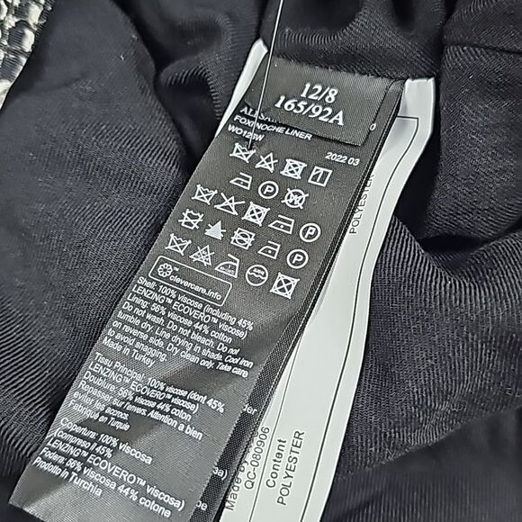 All Saints NWT Foxi Noche Liner Quilted Jacket in Gray Women's Size 8 - Picture 11 of 12